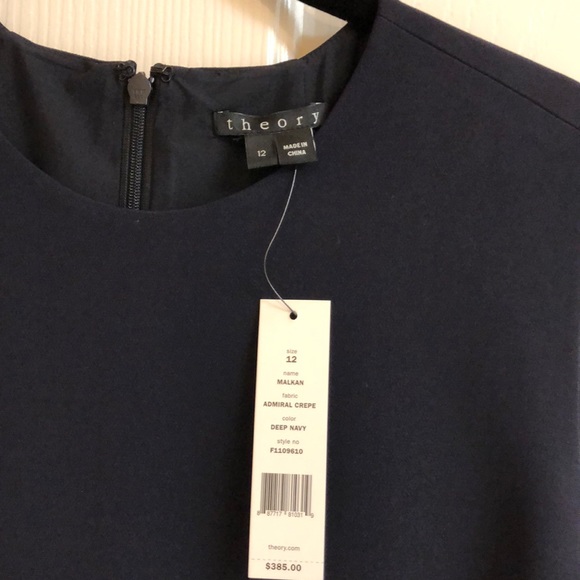 Theory deep navy blue dress - Picture 4 of 4